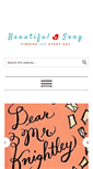 Mobile Screenshot of beautifulsong.com